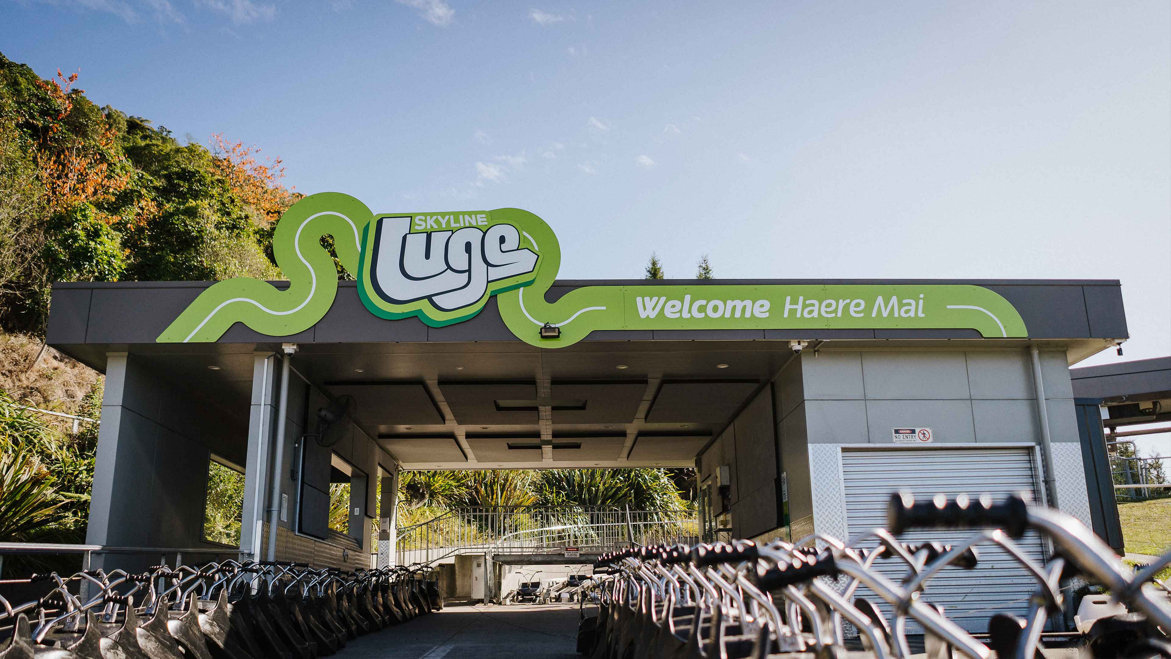 Skyline Luge Rotorua Signage 2