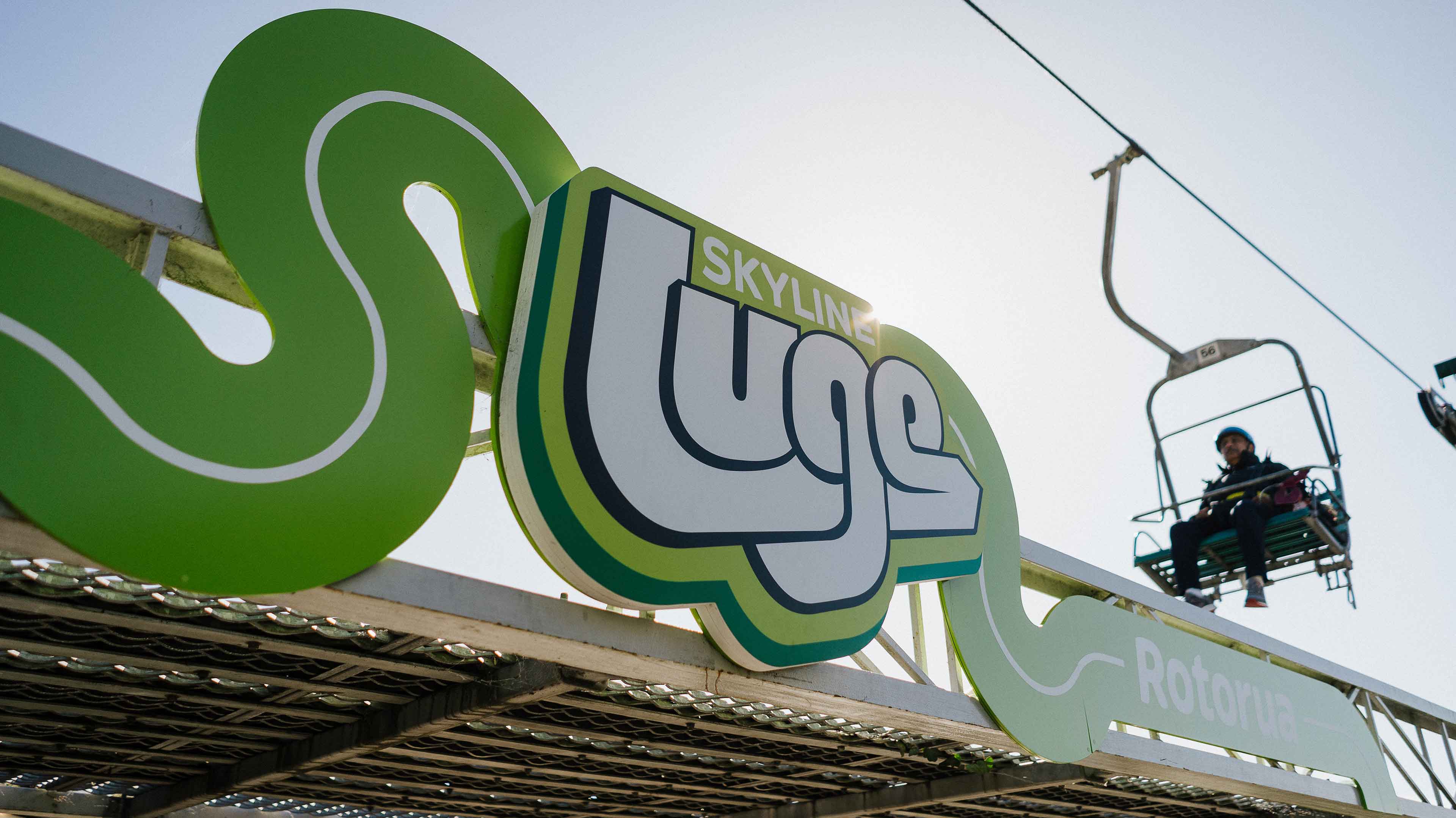 Skyline Luge Rotorua Signage 5