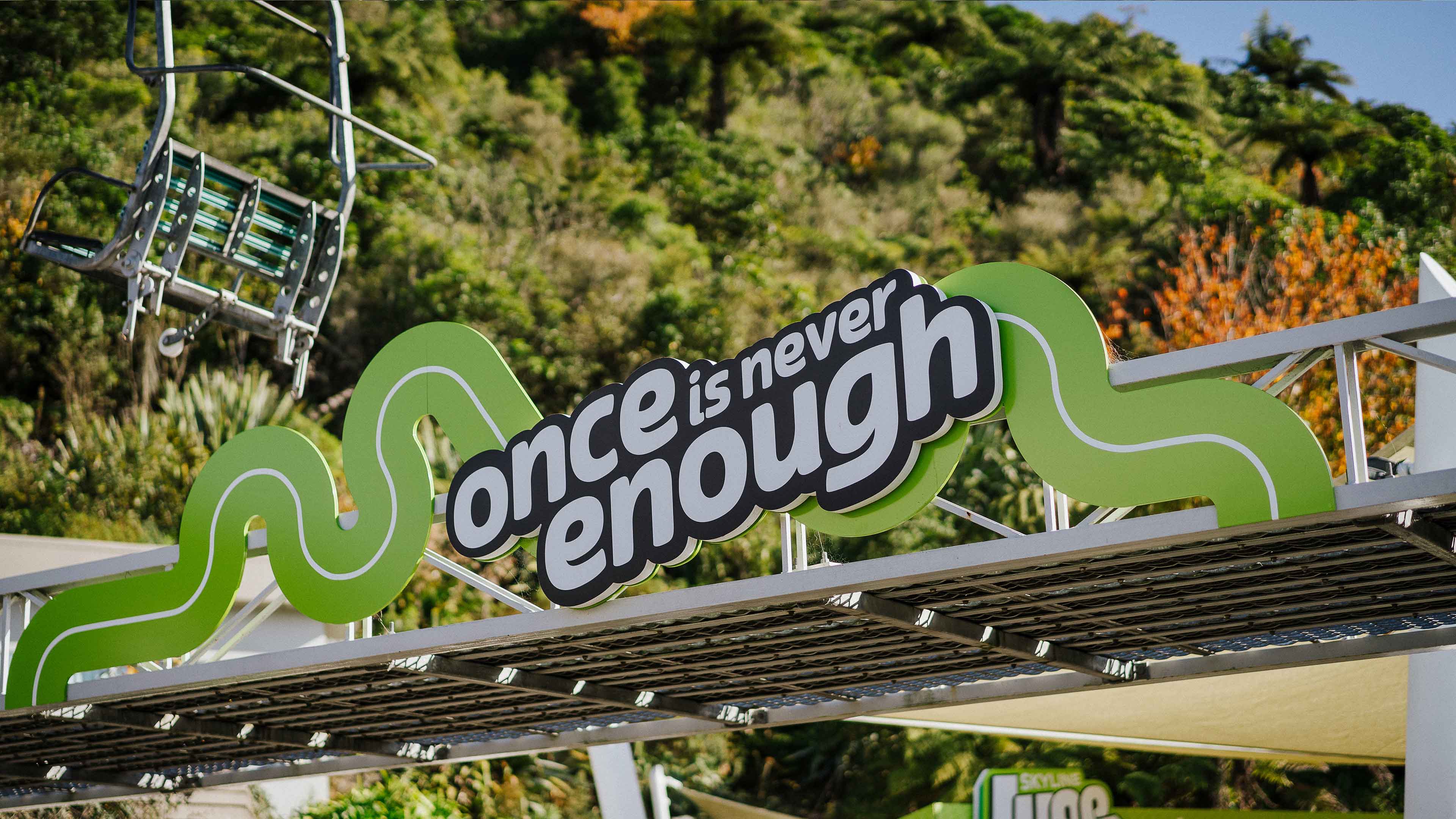 Skyline Luge Rotorua Signage 6
